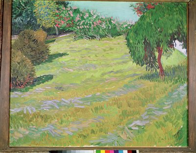 Field with Weeping Willow by Vincent van Gogh